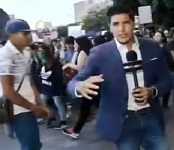 Reporter Gets KTFO While Covering a Feminist Protest