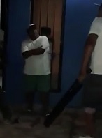 Thief Beaten With Boards and Bats