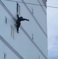 Second Thought Suicide Man Loses Grip Anyway