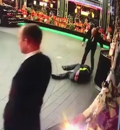 Homeless Man Savagely Beat by Security Outside Plush Hotel