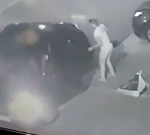 Pretty Girls Last Moments Outside her Condo