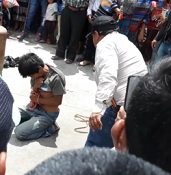 Thief Gets Literal Ass Whipping