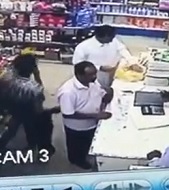 Dude Stabbed Right in the Face