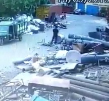 Work Accident...Oil Drum Goes BOOM!!!