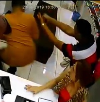 Off-Duty Officer Shot Dead in Cell Store (Much Better Version)