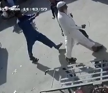 Walk Behind Head Shot on the Street