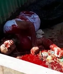 Murdered Thief Takes his Last Gasping Breathes 