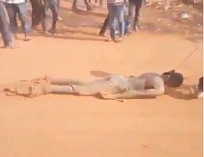 Beaten, Dragged by the Neck and Gotten Ready for the BBQ