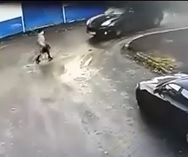 Woman Hit and Dragged by Porsche 