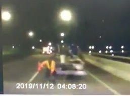 Speeding Driver Cuts Worker in Half 