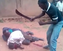 Two Dudes Receive Machete Justice 