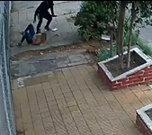 Real Life Ninja Shoots and Robs Woman