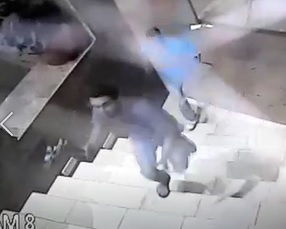 Dude Hit with Hammer & Knife Combo(Longer Version)