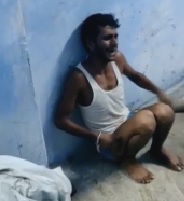 Crying Man Doesn't Get any Mercy