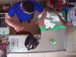 Compiling Employee Still Shot in the Face by Asshole