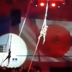 Circus Gymnast Has Bone Crushing Failure