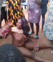 Titty Flapping Beat Down.