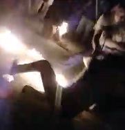 Burning Thieves in Guatemala.