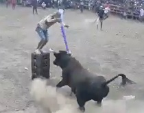 Bitch Launched Like a Ragdoll....WOW