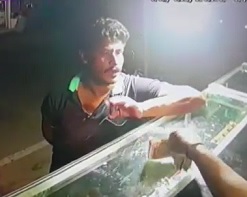 Machete Man Comes out of Nowhere (Hacked to Death)