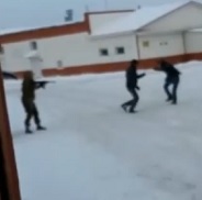 Live Machine Gun Execution. 