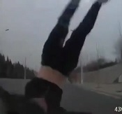 Suicide by Car... Ragdolled 