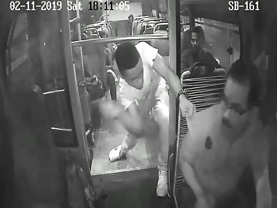 Punk Kid Stabs Bus Driver.