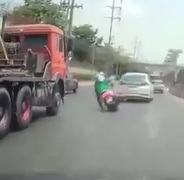 Bad Time to Fall Over... (Head Crushed)