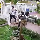 Dude Attacked in Front of His House