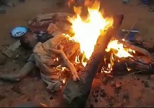 Police Officer Burned to Death by Mob