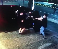 Muscle Man Shot in Crazy Walk-Up Execution 