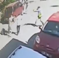 Assassin Runs Up for the Double Murder