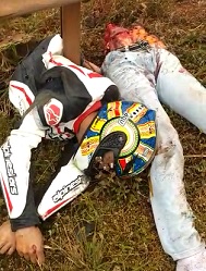 HOLY SHIT: Biker Cut in Half