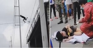 Crazy Bitch Leaps..... (Action & Aftermath)