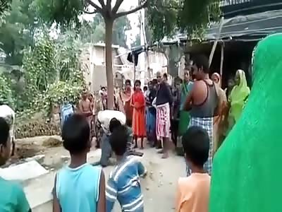 Lover Found on Girls Bed Beaten Publicly