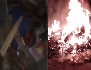 Dude Beat and Dragged from Home Then Burned.