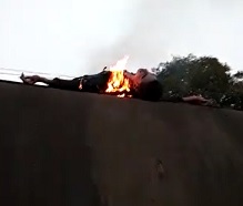 Teen Roasted on Train Trying to Take a Selfie.