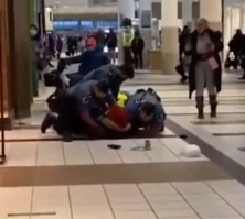 Police Stomp A Man Like A Cockroach For Not Wearing A Mask