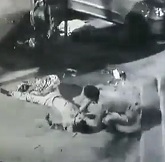 Fish Vendor Already on Ground Gets His Throat Slit by Thug Robber