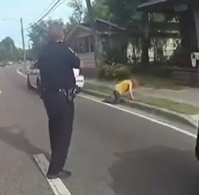 Woman Stabs a Cop .. Gets Shot Dead