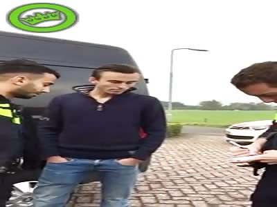 Moroccan in Dutch police corps.. scum