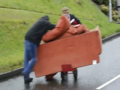 Two Drunk Irishmen, One Sofa 