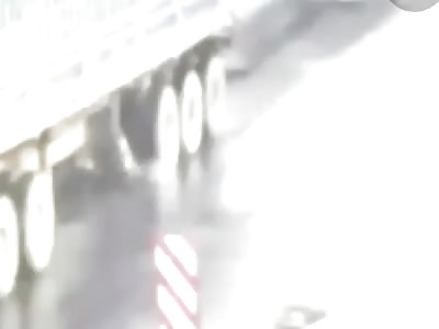 idiot do not stop, accident