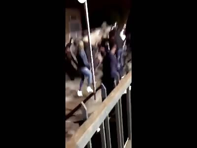 FRENCH MOB ATTACK (close ups at the end)