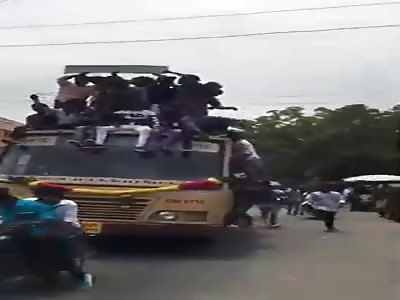 USTADJI FAMILY FALLS FROM BUS