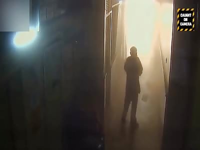 CCTV footage of Aleppo Hospital being bombed