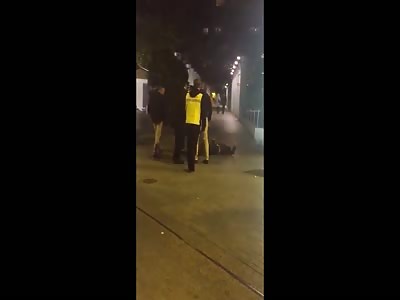 White Guy Shows Knee-Grow's Proper Sucker Punching Technique