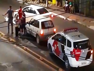 Curious Driver Finishes Crushes the Dead