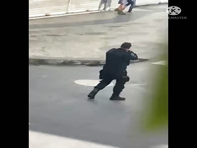 Criminal drug dealer and killed after taking a woman hostage.