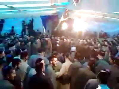 Muslim russian soldiers dance and pray under hypnosis during Ramadan. 